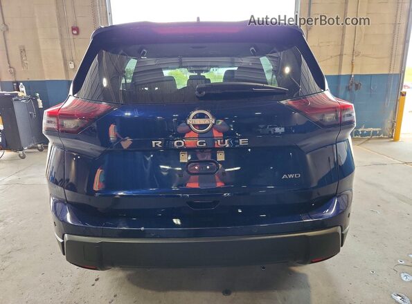 5N1BT3BB4SC780646 2025 NISSAN ROGUE Blue Widok z tyłu