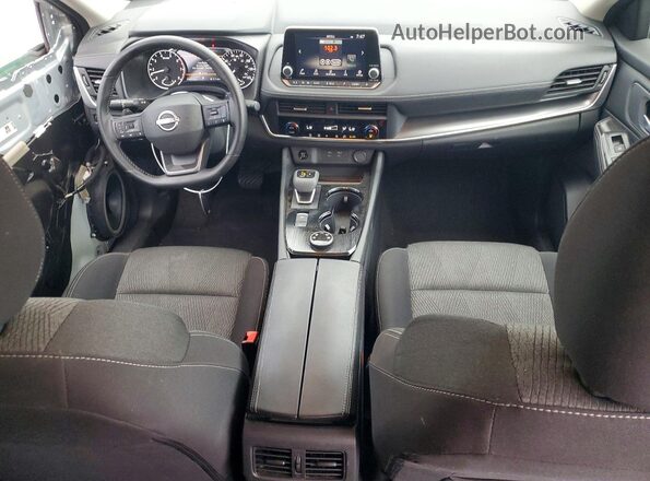 5N1BT3BB5SC809409 2025 NISSAN ROGUE Silver Vista del salpicadero