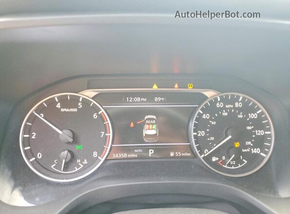 5N1BT3BB6SC784651 2025 NISSAN ROGUE Черный Вид щитка приборов