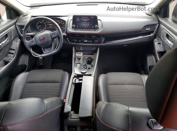 5N1BT3BB6SC784651 2025 NISSAN ROGUE Черный Вид панели приборов