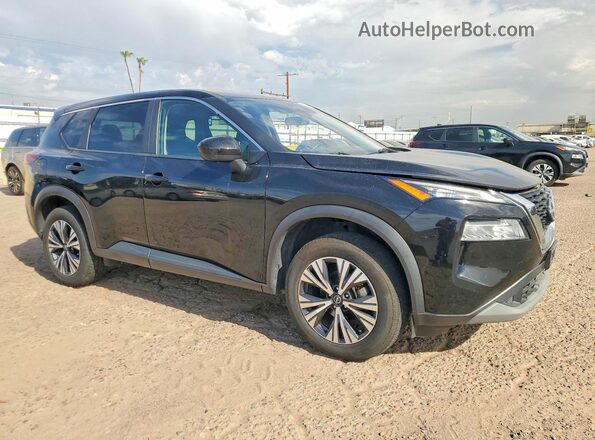 5N1BT3BB7PC832763 2023 NISSAN ROGUE Черный Передняя правая четверть