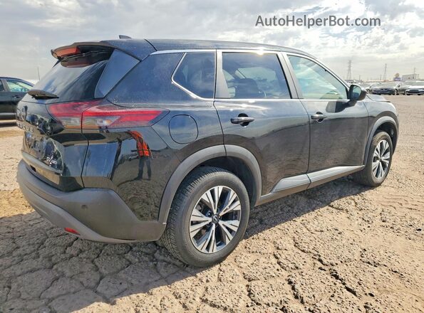5N1BT3BB7PC832763 2023 NISSAN ROGUE Черный Задняя правая четверть