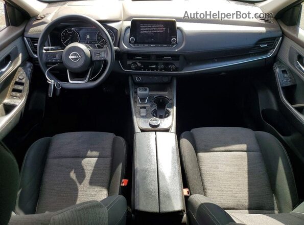 5N1BT3BB7PC832763 2023 NISSAN ROGUE Черный Вид панели приборов