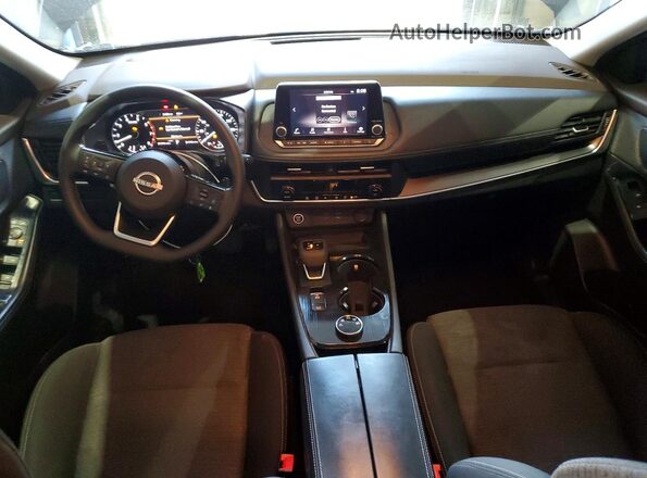 5N1BT3BB7PC834898 2023 NISSAN ROGUE Черный Вид панели приборов