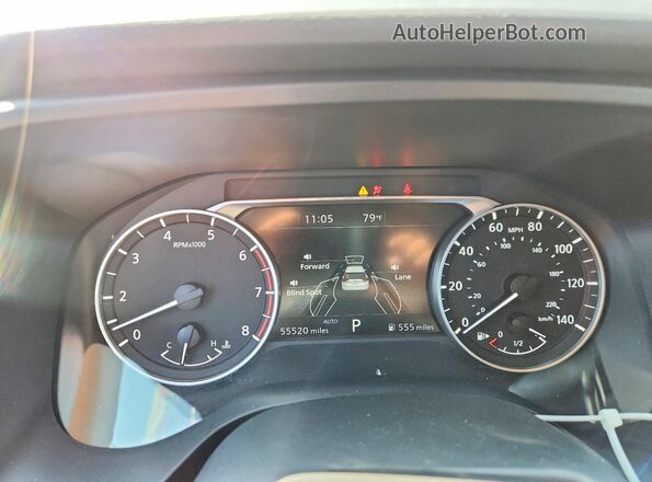 5N1BT3BB7SC802767 2025 NISSAN ROGUE Silver Вид щитка приладів