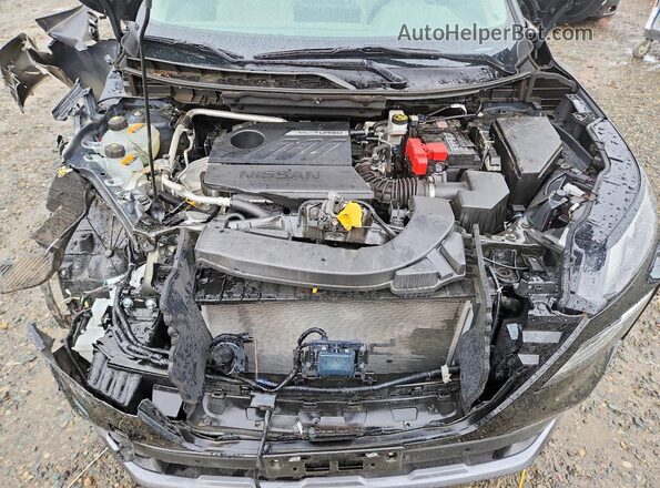 5N1BT3CB6PC899000 2023 NISSAN ROGUE Black Вид підкапотного простору