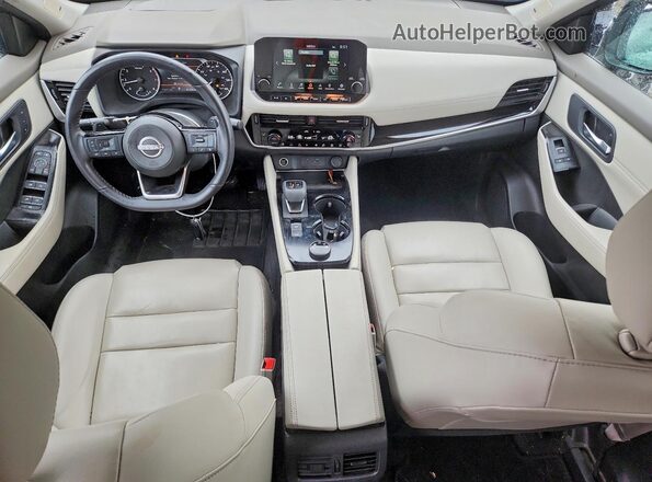 5N1BT3CB6PC899000 2023 NISSAN ROGUE Black Вид панелі приладів