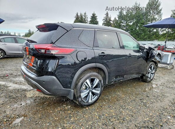 5N1BT3CB6PC899000 2023 NISSAN ROGUE Black Задня права чверть