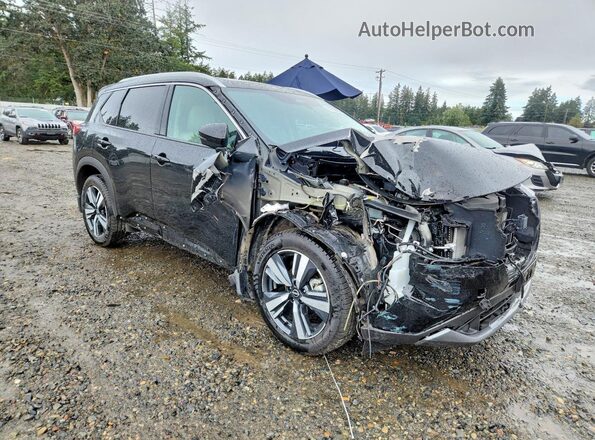 5N1BT3CB6PC899000 2023 NISSAN ROGUE Black Передня права чверть