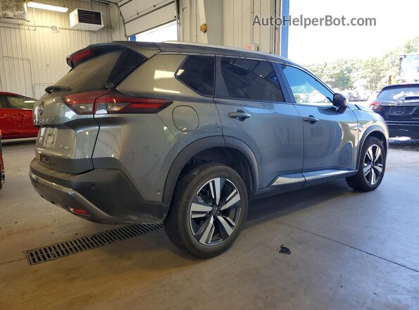 5N1BT3CBXPC841312 2023 NISSAN ROGUE Серебряный Задняя правая четверть