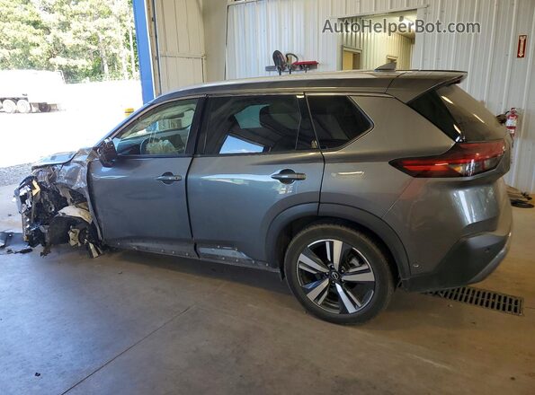 5N1BT3CBXPC841312 2023 NISSAN ROGUE Серебряный Задняя левая четверть