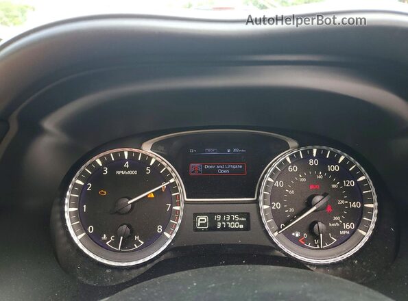 5N1DL0MM0JC503156 2018 INFINITI QX60 White Instrument cluster view