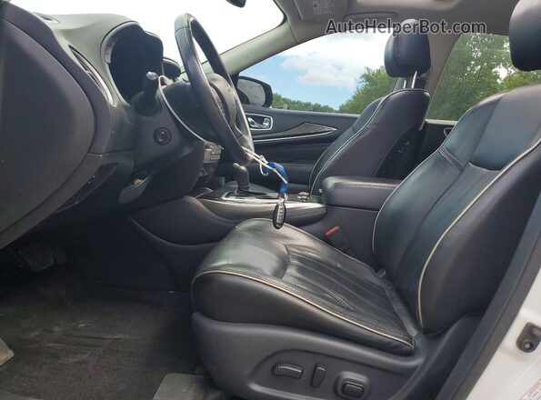 5N1DL0MM0JC503156 2018 INFINITI QX60 White Front interior view
