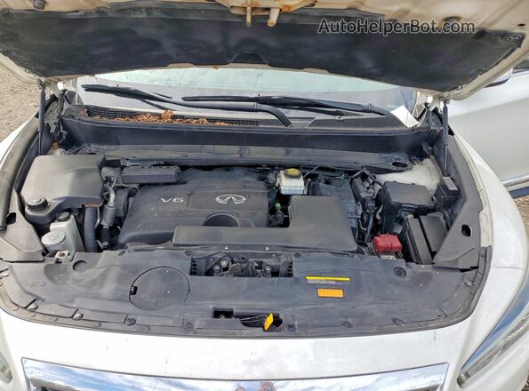 5N1DL0MM0JC503156 2018 INFINITI QX60 White Rear interior view
