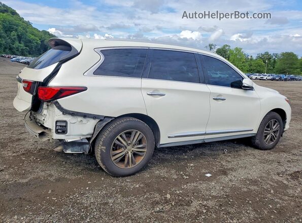 5N1DL0MM0JC503156 2018 INFINITI QX60 White Rear right