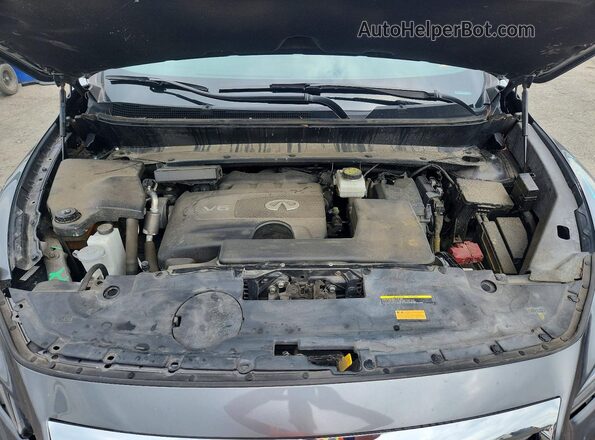 5N1DL0MM0JC517655 2018 INFINITI QX60 Gray Вид підкапотного простору