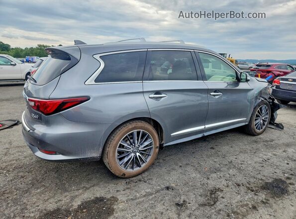 5N1DL0MM0JC517655 2018 INFINITI QX60 Gray Задня права чверть