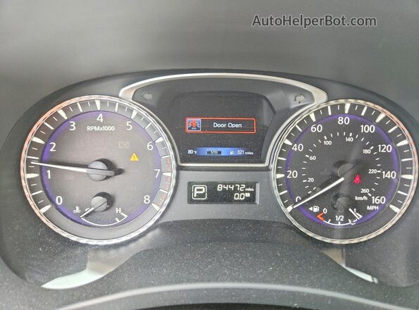 5N1DL0MM0JC517655 2018 INFINITI QX60 Gray Вид щитка приладів