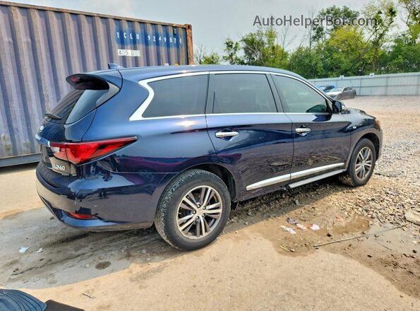 5N1DL0MM0JC525139 2018 INFINITI QX60 Blue Rear right