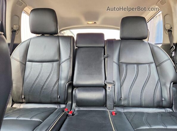 5N1DL0MM0JC525139 2018 INFINITI QX60 Blue Rear seats view