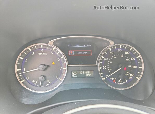 5N1DL0MM0JC525139 2018 INFINITI QX60 Blue Instrument cluster view