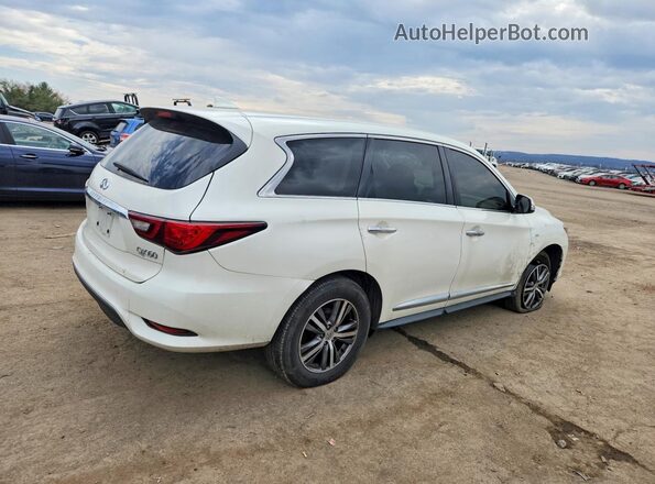 5N1DL0MM0LC501250 2020 INFINITI QX60 White Tył prawy