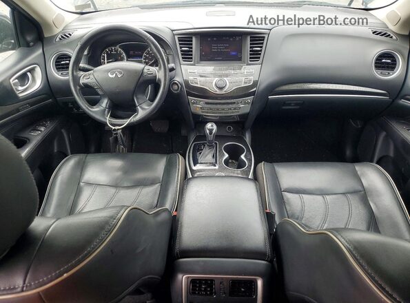 5N1DL0MM0LC511101 2020 INFINITI QX60 Black Dashboard view