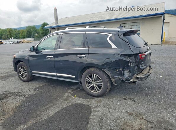 5N1DL0MM0LC511101 2020 INFINITI QX60 Black Rear left