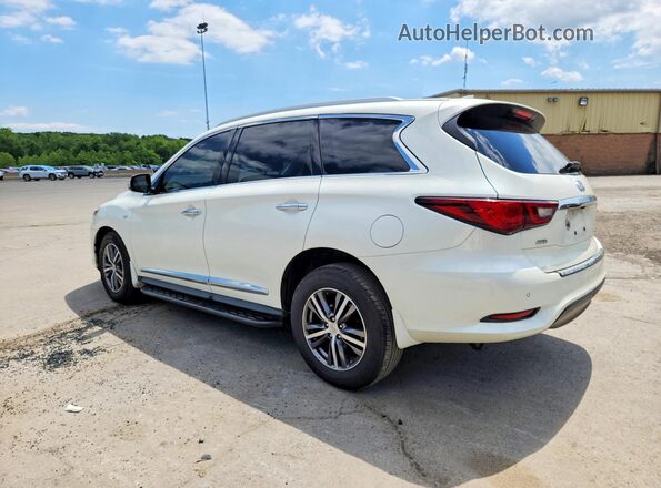 5N1DL0MM0LC521563 2020 INFINITI QX60 White Rear left