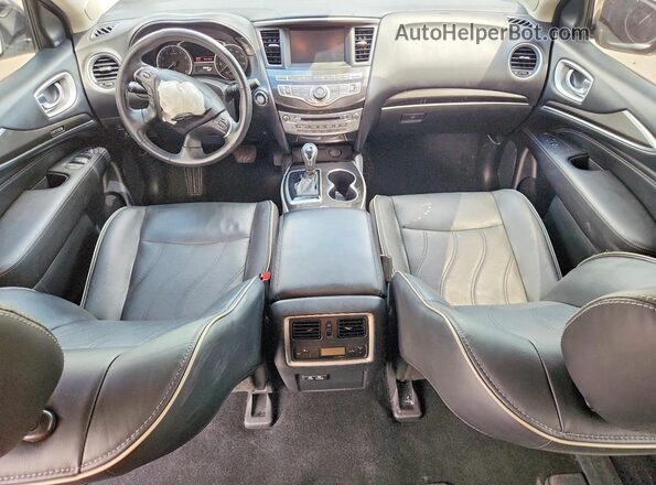 5N1DL0MM0LC521563 2020 INFINITI QX60 White Dashboard view