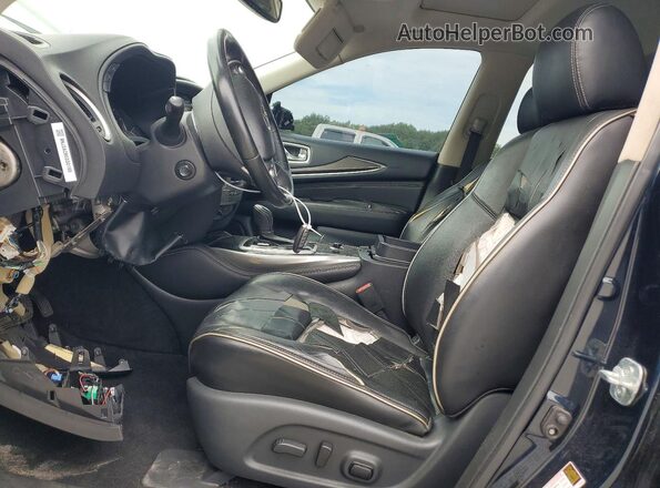 5N1DL0MM1JC522847 2018 INFINITI QX60 Blue Front interior view