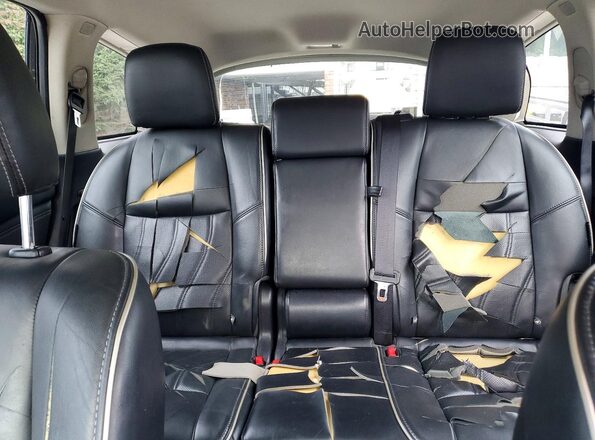 5N1DL0MM1JC522847 2018 INFINITI QX60 Blue Rear seats view