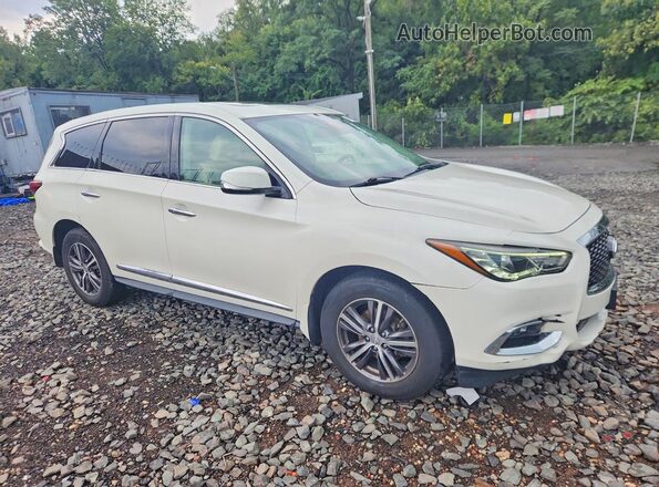 5N1DL0MM1KC513714 2019 INFINITI QX60 White წინა მარჯვენა