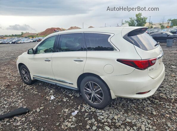 5N1DL0MM1KC513714 2019 INFINITI QX60 White უკანა მარცხენა