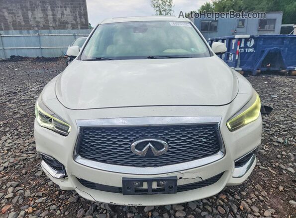 5N1DL0MM1KC513714 2019 INFINITI QX60 White წინა ხედი