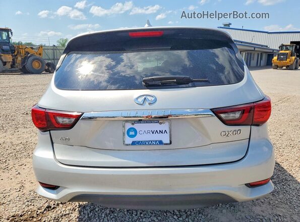 5N1DL0MM1LC523757 2020 INFINITI QX60 Silver Vista trasera