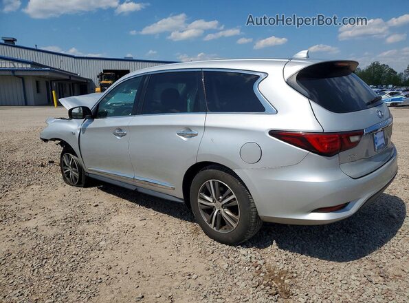 5N1DL0MM1LC523757 2020 INFINITI QX60 Silver Trasero izquierdo