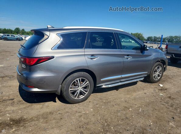 5N1DL0MM2JC532688 2018 INFINITI QX60 Gray Հետևի աջ