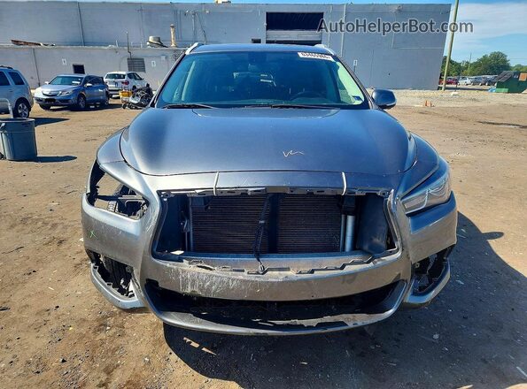 5N1DL0MM2JC532688 2018 INFINITI QX60 Gray Դիմացի տեսք