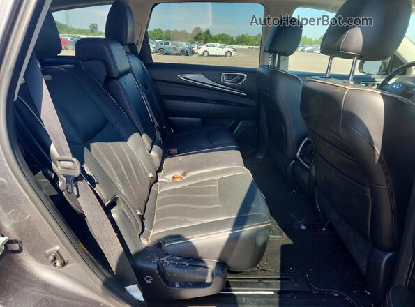 5N1DL0MM2JC532688 2018 INFINITI QX60 Gray Սալոնի հետևի տեսք