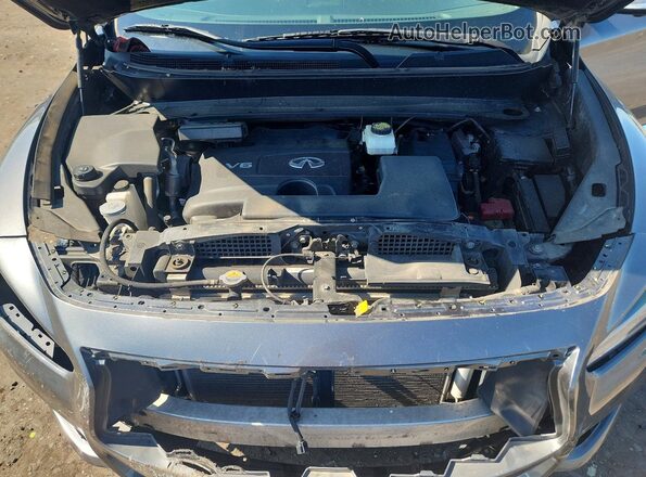 5N1DL0MM2JC532688 2018 INFINITI QX60 Gray Շարժիչի բաժամունքի տեսք