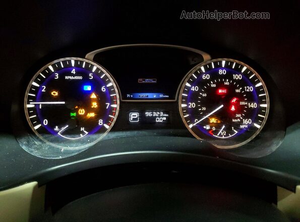 5N1DL0MM2KC564042 2019 INFINITI QX60 White Vista del cuadro de instrumentos