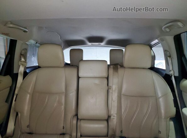 5N1DL0MM2KC564042 2019 INFINITI QX60 White Vista de los asientos traseros