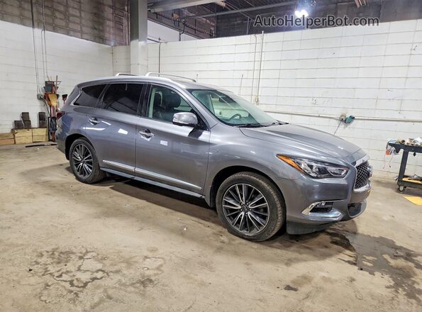 5N1DL0MM2LC507163 2020 INFINITI QX60 Charcoal Առջևի աջ