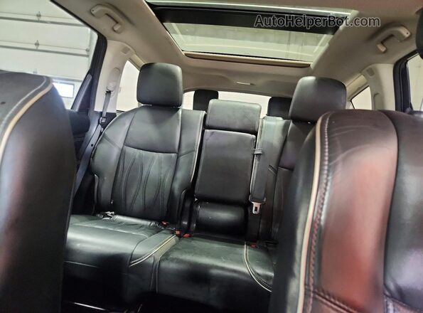 5N1DL0MM2LC507163 2020 INFINITI QX60 Charcoal Հետևի նստատեղերի տեսք
