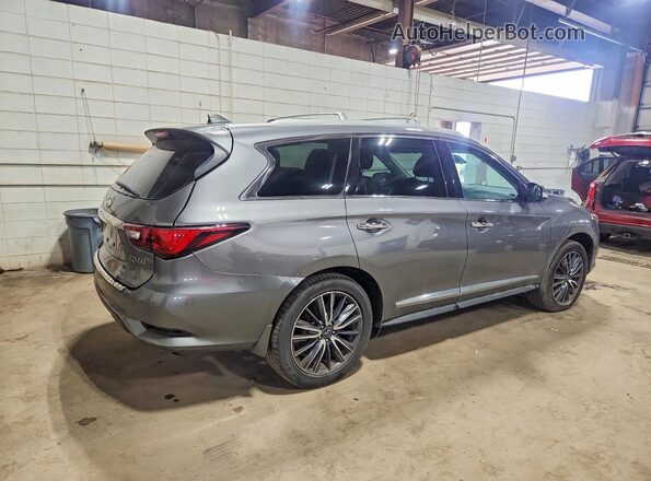 5N1DL0MM2LC507163 2020 INFINITI QX60 Charcoal Հետևի աջ