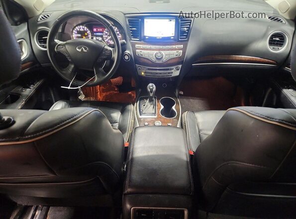 5N1DL0MM2LC507163 2020 INFINITI QX60 Charcoal Առջևի վահանակի տեսք