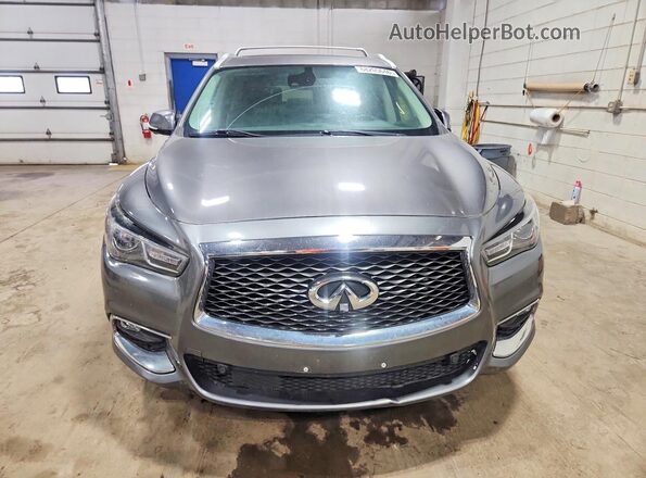 5N1DL0MM2LC507163 2020 INFINITI QX60 Charcoal Դիմացի տեսք