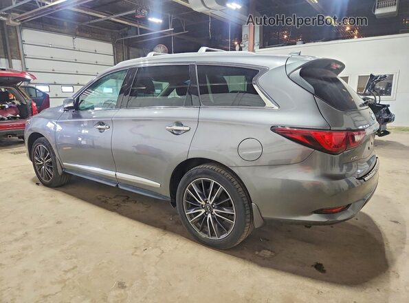 5N1DL0MM2LC507163 2020 INFINITI QX60 Charcoal Հետևի ձախ