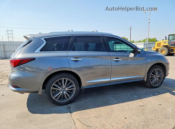 5N1DL0MM2LC533231 2020 INFINITI QX60 Gray უკანა მარჯვენა